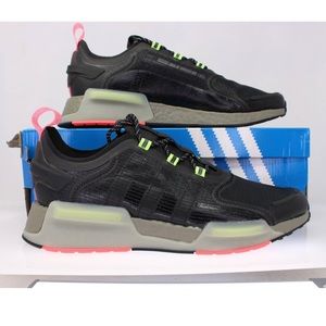 Adidas NMD_V3 Men's Shoes Core Black/Signal Green Multi-Sz GW3064